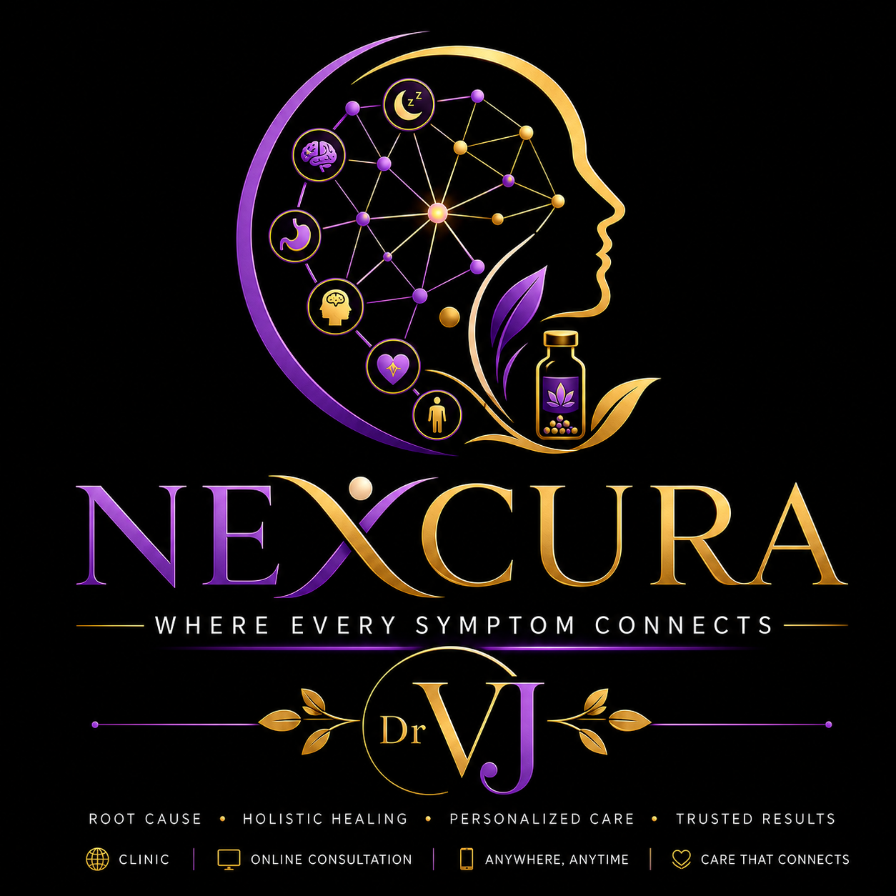 NexCura by Dr VJ – Where Every Symptom Connects